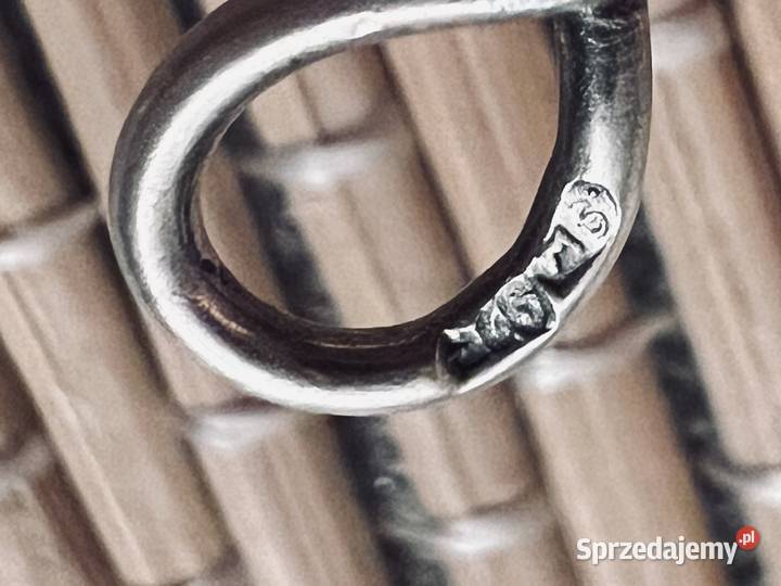 Srebrny wisior z kamieniem jaspis czerwony