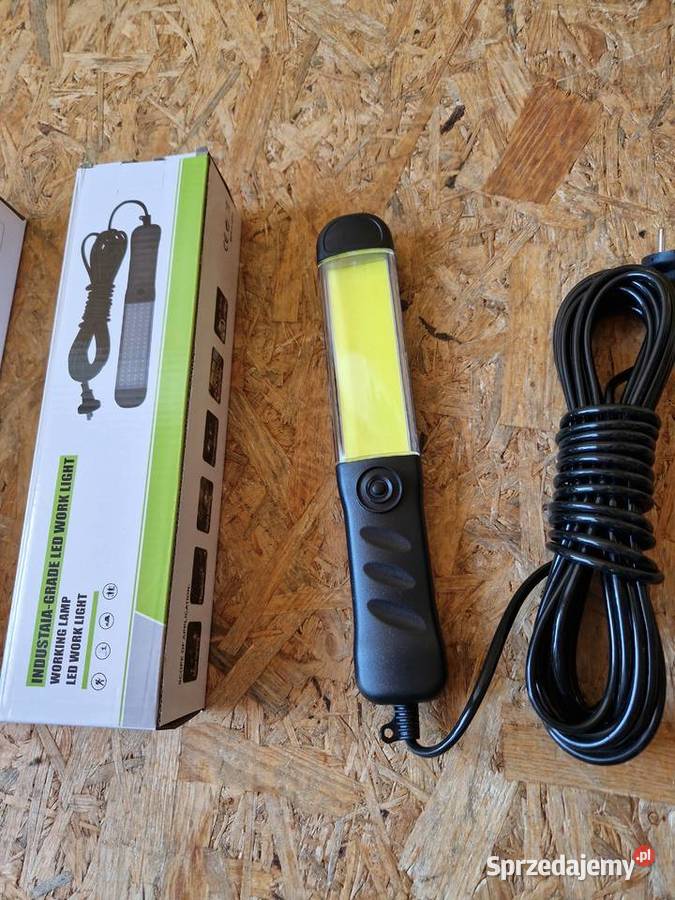 LAMPA LATARKA WARSZTATOWA 80 LED 8m MAGNES HAK Głogowa