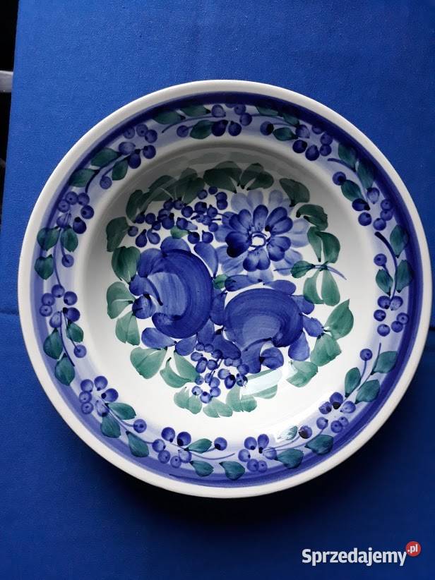Włocławek fajans ręcznie malowany Warszawa