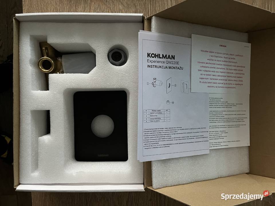 Kohlman Experience Black bateria natryskowa wielkopolskie Poznań