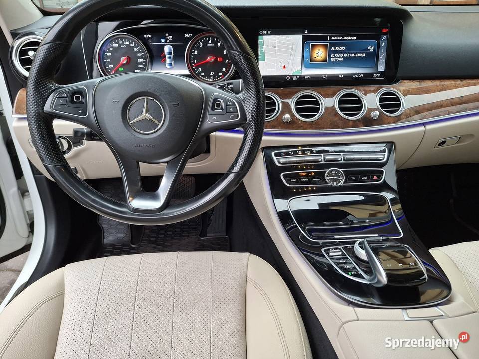 MercedesBenz Klasa E w213 kurtyny powietrzne Klasa E łódzkie