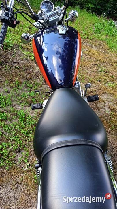 Virago 125 2001 przebieg 14500 oparcie kufer nieuszkodzony sprzedam