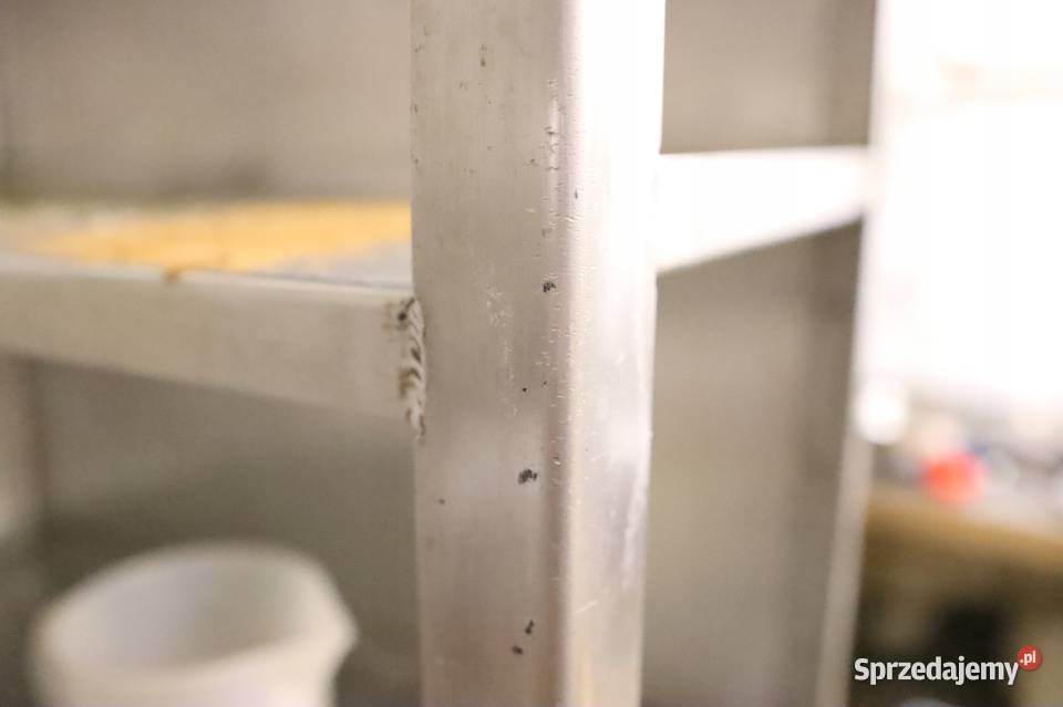 Regał magazynowy gastronomiczny 5 półek pełnych śląskie Góra