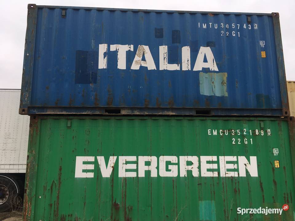 kontenery morskie 12 metrowe 20DV Magazynowanie warmińsko-mazurskie Olsztyn