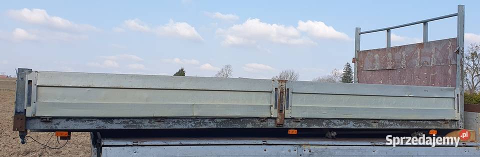 Paka skrzynia ładunkowa burty aluminiowe 51 x 23 Olecko