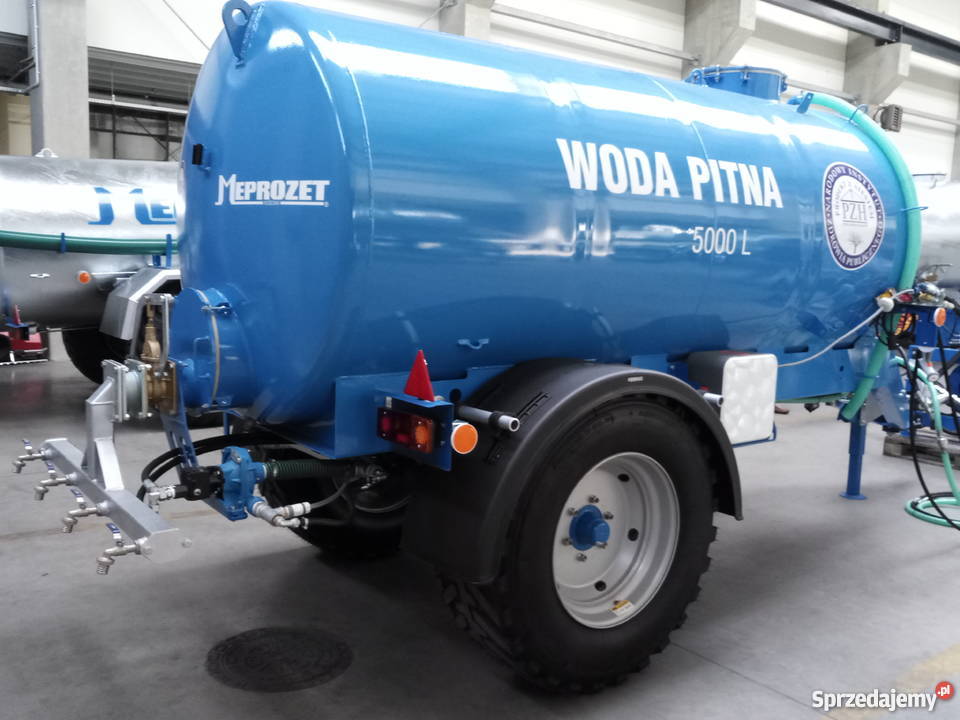 Zbiornik beczkowóz do wody pitnej 5000l Racibórz sprzedam