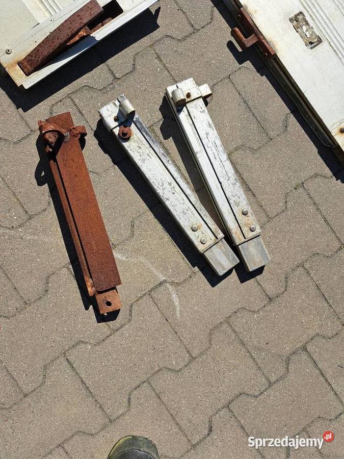 Burty aluminiowe do przyczepki towarowej Piecewo