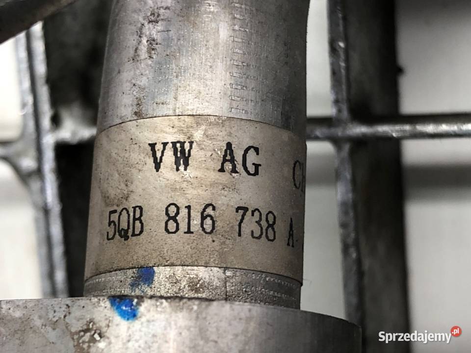 RURKA KLIMATYZACJI VW TIGUAN 5QB816738A 20 150 Przewody klimatyzacji