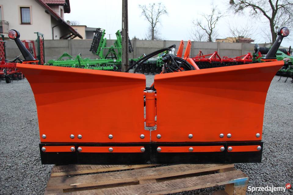 Pług pługi śnieżny do śniegu składany light Pozostałe Rogóźno