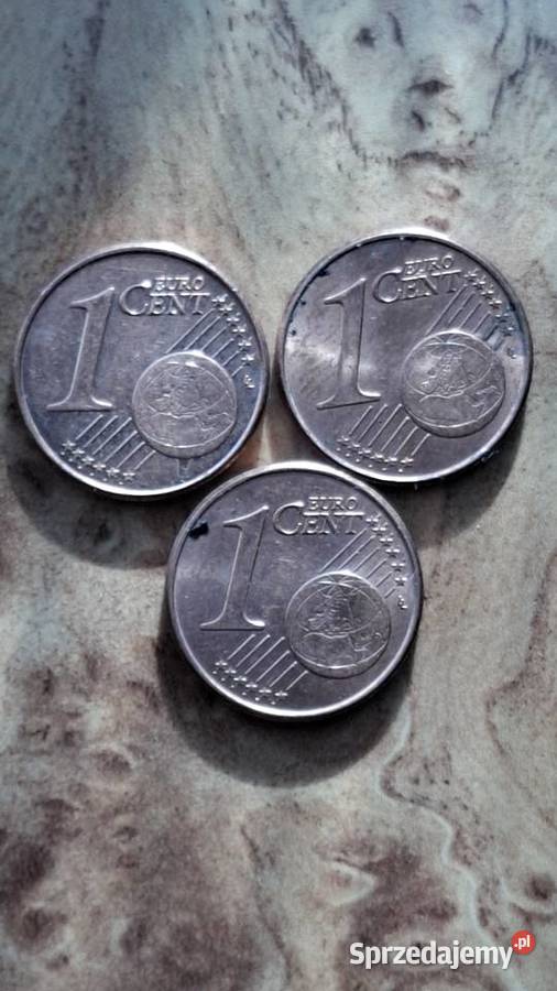 1 eurocent Francja 3 Rzadkie Lubawa