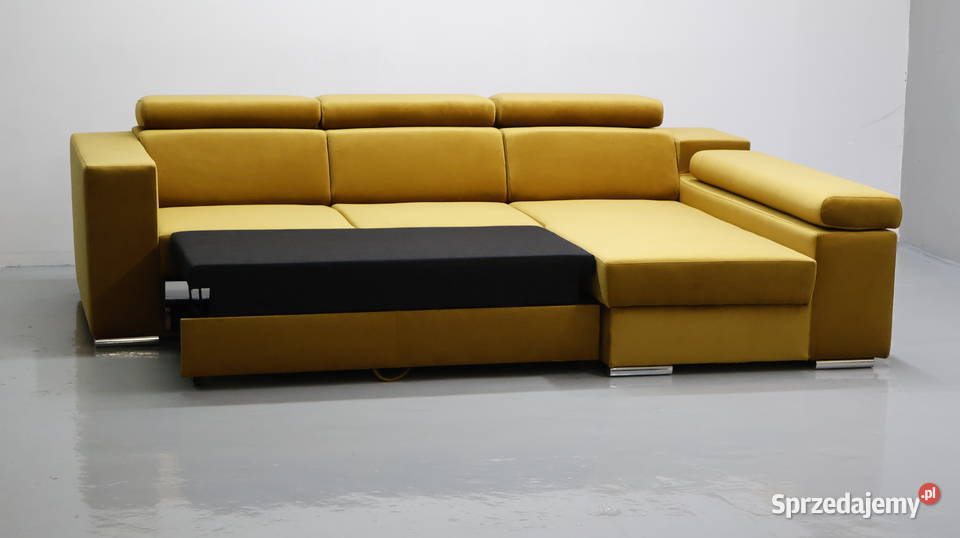 TSŁ NAROŻNIK funkcja spania Bluvel 68 złoty Poznań