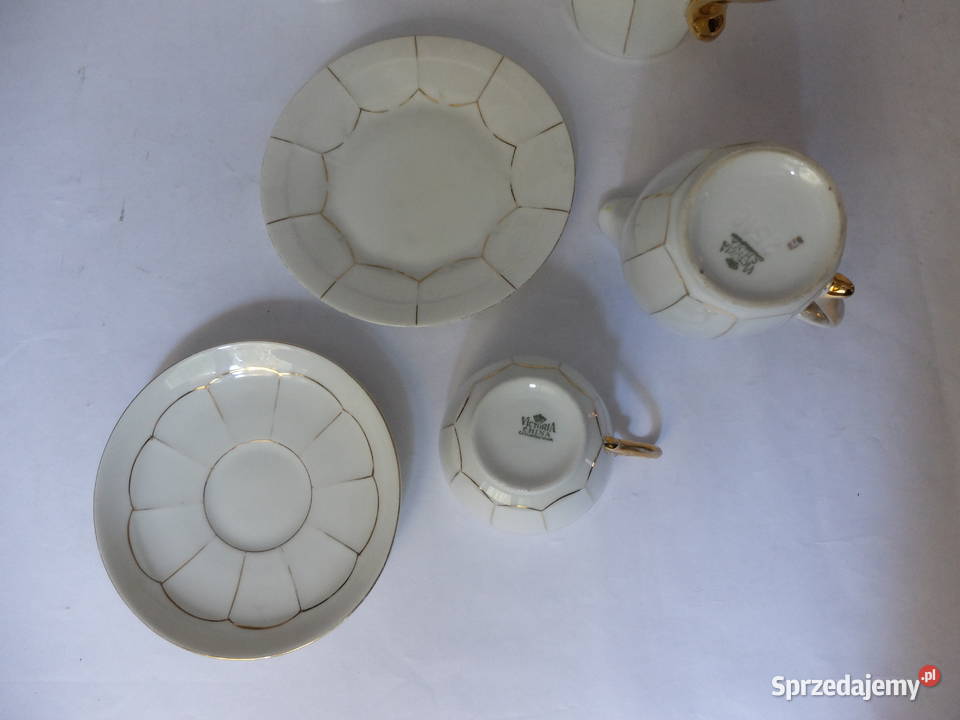 Przedwojenny serwis porcelanowy Victoria Kościan