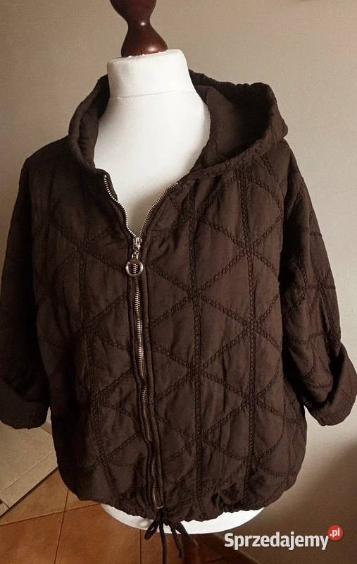 Kurtka damska czekoladowa LIVANS made in Italy Wiatrówka  Szczecin