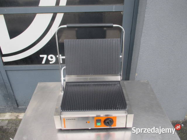 Kontakt grill pojedynczy ryflowany Caterina 18 Ostrów Wielkopolski