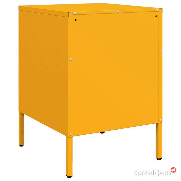 Szafka nocna musztardowa 36x39x505 stal WM842928 mazowieckie Warszawa sprzedam