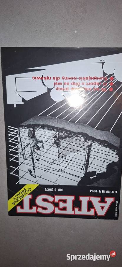 ATEST 1994 Inspekcja Pracy bezpieczeństwo Łęczyca