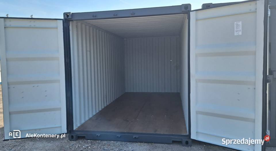 KONTENER MORSKI 20DV Antracyt NOWY dostępny ręki pomorskie
