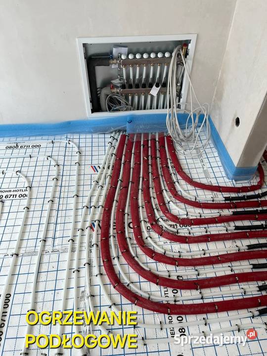 Ogrzewanie podłogowe Montaż Gdańsk sprzedam