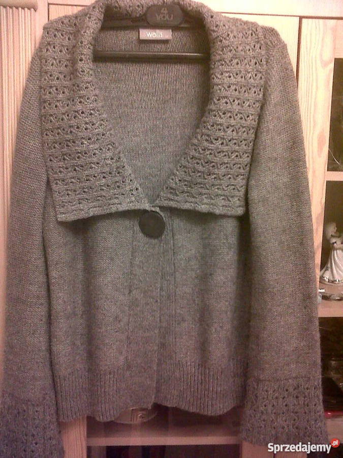 Sweterek rozpinany 3840 śliczny modny Firmy Wall długi Poznań