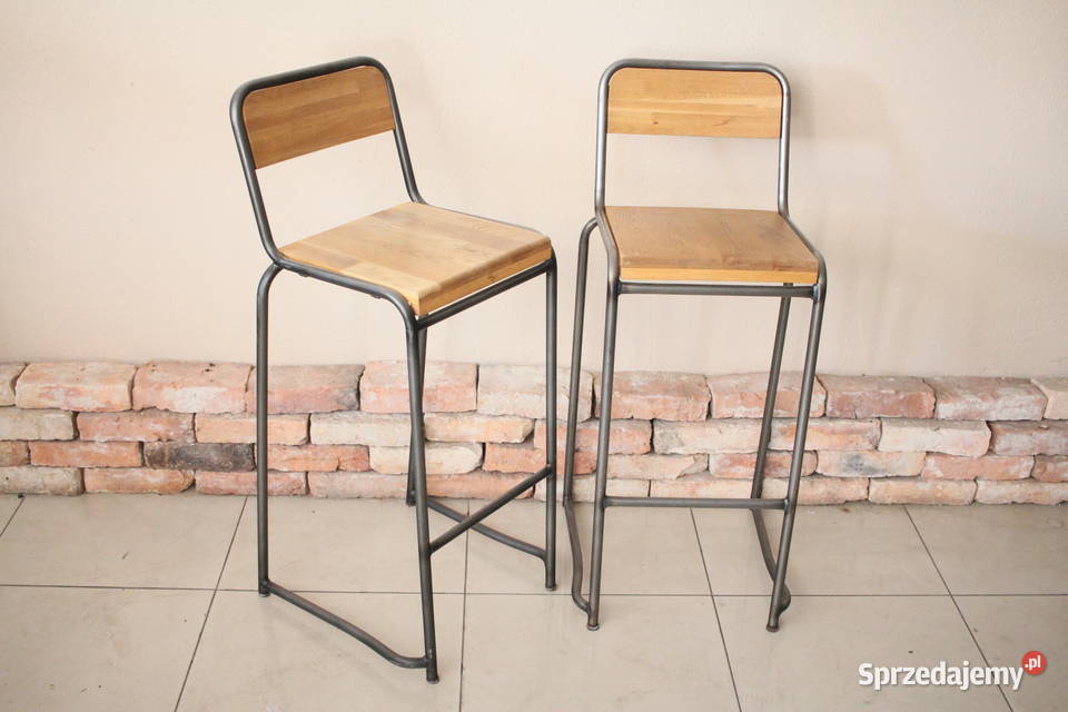 Stolik barowy komplet hokerów śląskie