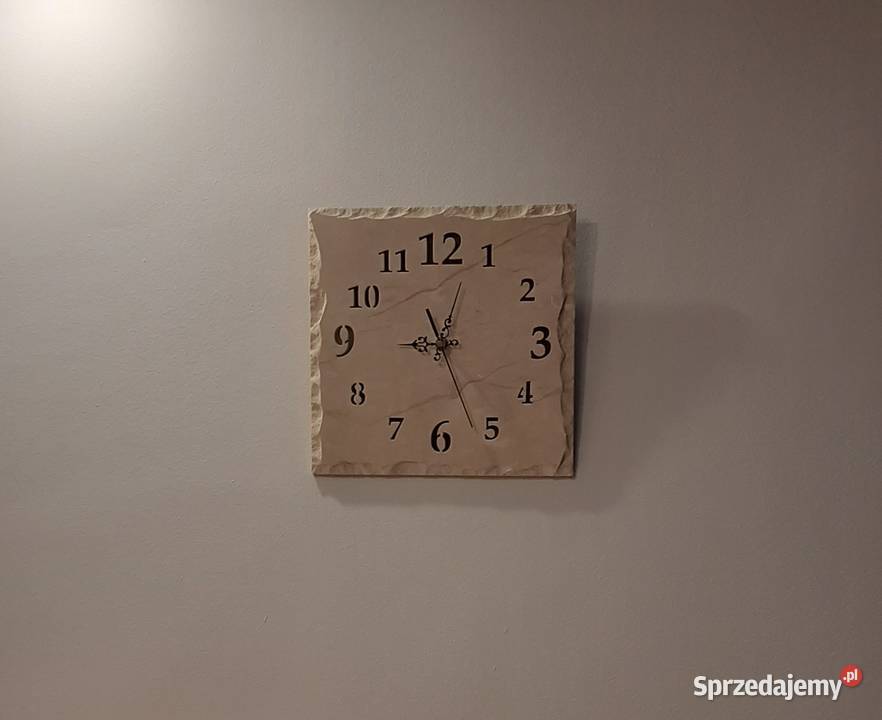 Zegar ścienny kamień ścienny Chorzów sprzedam
