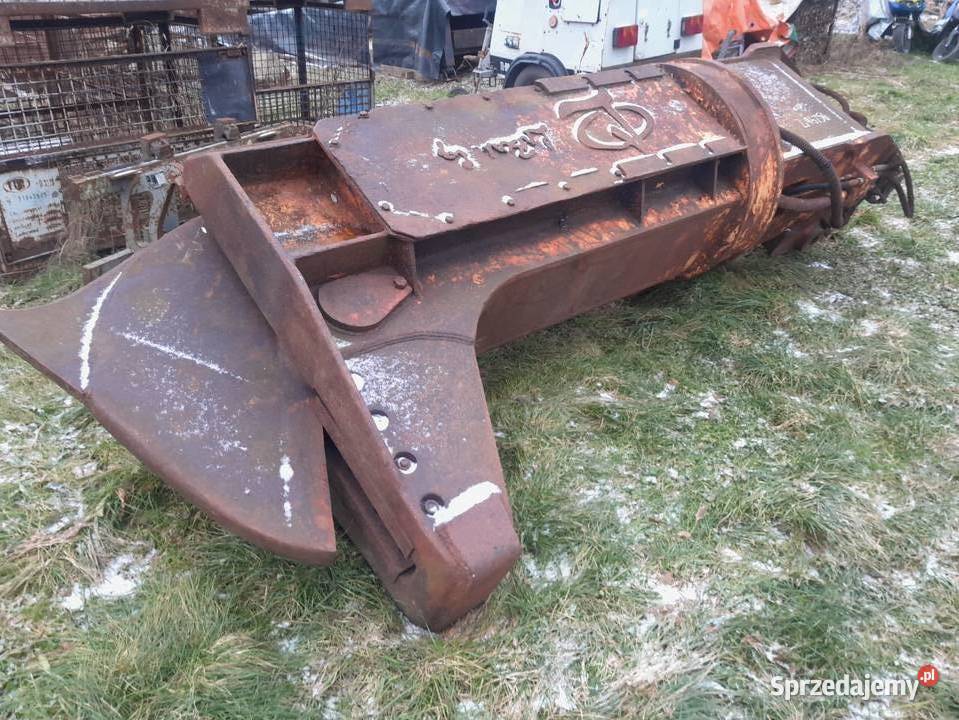 Nożyce obrotowe do cięcia złomu stali żelaza sprzedam
