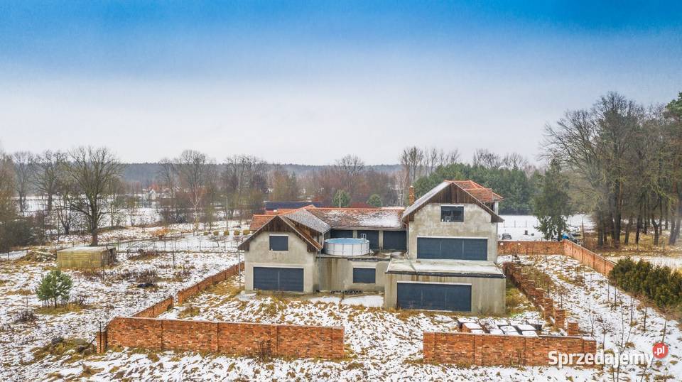 Unikatowy dom w Dąbiu woj lubuskie 3000zł/m2 Dąbie