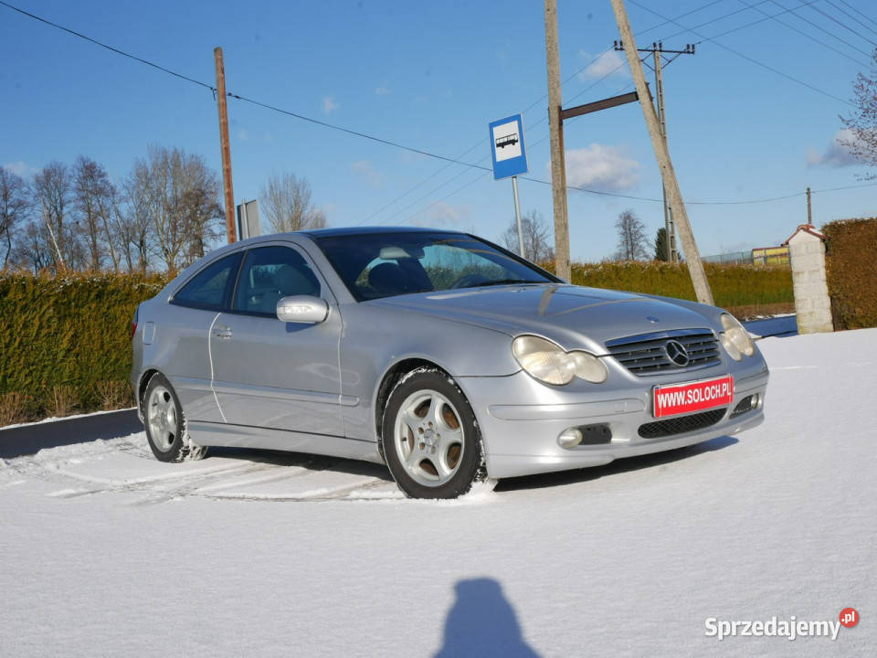 Mercedes C 180 18 129 Coupe Panorama Bogata śląskie Goczałkowice-Zdrój sprzedam
