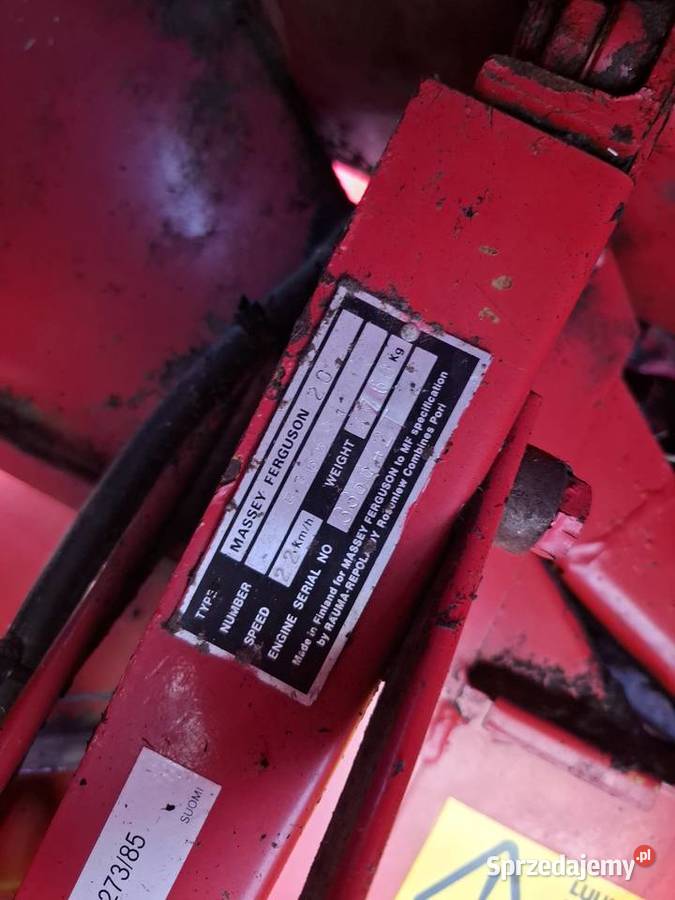Kombajn zbożowy Massey Ferguson 20 Stan 1985 Chełm