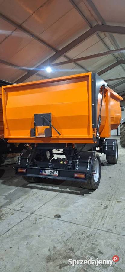Przyczepa skorupa 10ton nieuszkodzony sprzedam