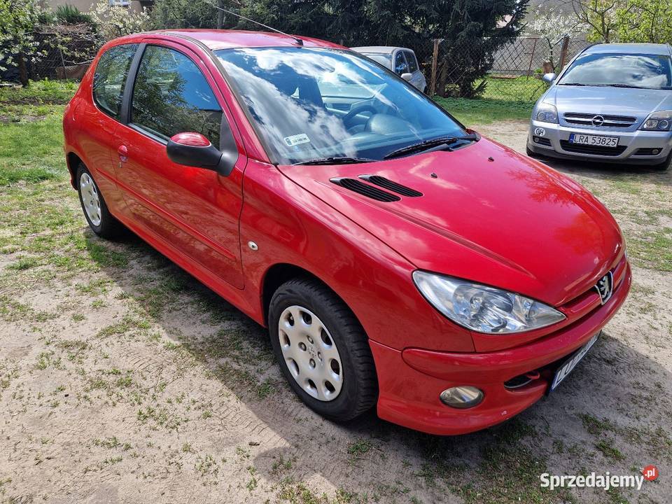 Peugeot 206 14 benzyna 2005r taniosprawny mazowieckie Siedlce