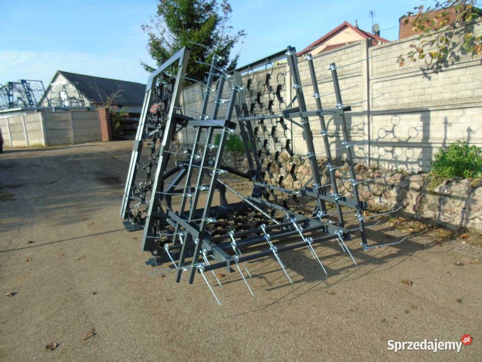 DARMEX Włóka łąkowabrona 4 rzędowa chwastownik 2 podlaskie Barszcze