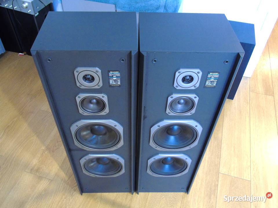 Kolumny stereo SHARP CP7700 śliczne i mocne 2 x Jasło