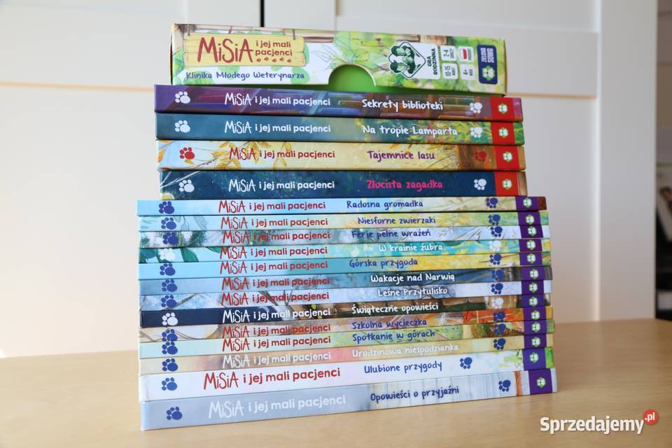 Misia i jej mali pacjenci 17 książek gra Wrocław
