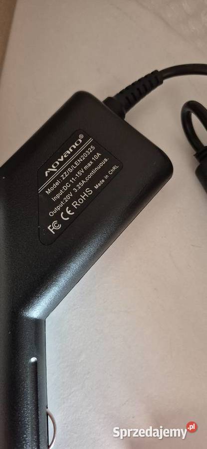 Ładowarka samochodowa do Laptopa Lenovo Jarosław sprzedam