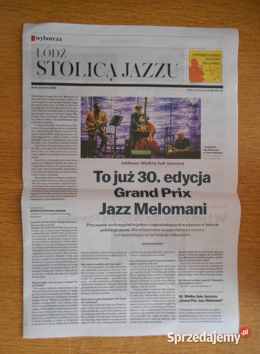 Łodź trzy dodatki Gazeta Wyborcza Rok wydania 2022 Pozostałe