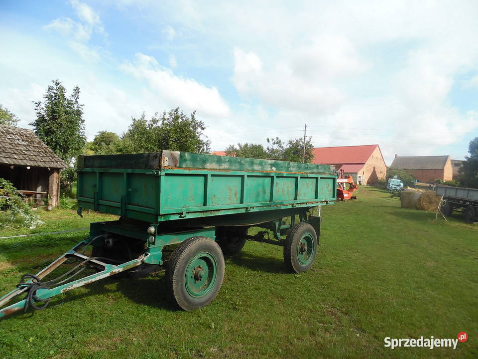 Przyczepa D47 wywrotka nieuszkodzony
