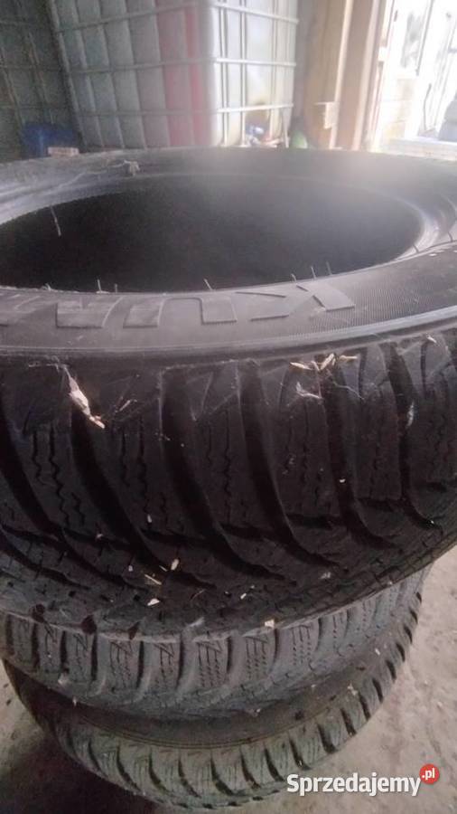 4 zimowe opony kumho 19560 r15 2017 Samochodowe Karsznice