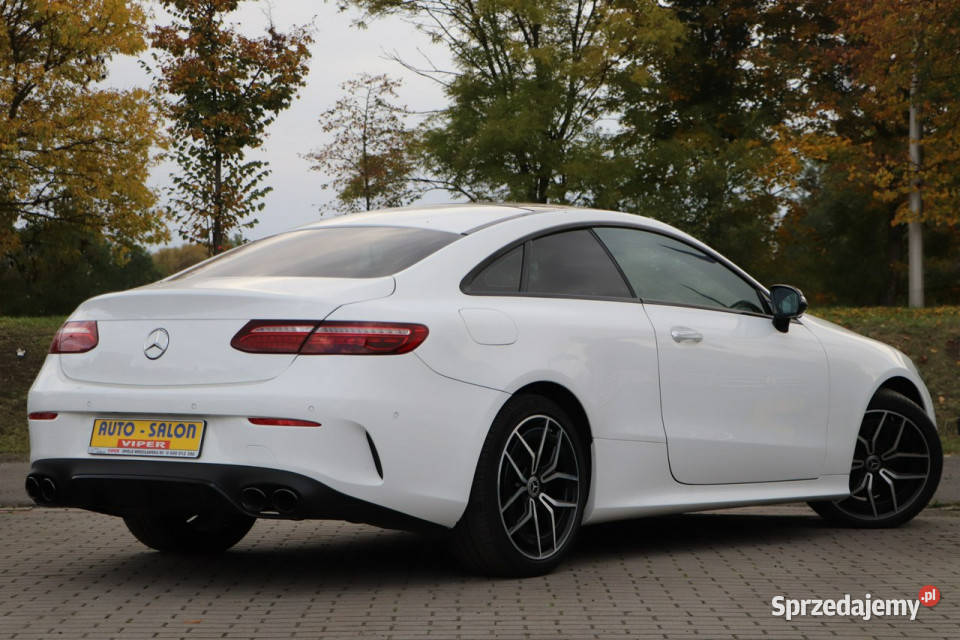Mercedes E 450 AMGperformanceautomatskóra coupe wspomaganie kierownicy Mercedes-Benz