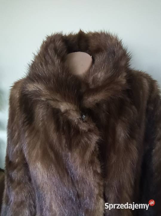Futro naturalne vintage norka Inny wzór Karczew