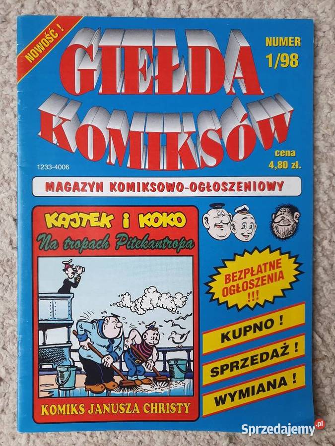 Giełda Komiksów zestaw 9ciu numerów Gdynia