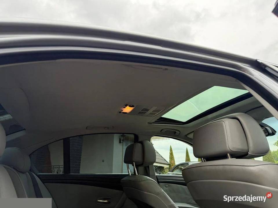 BMW Seria 5 E60 Sedan modelowy 2008 Benzyna sprzedam