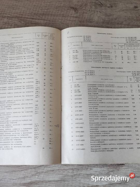 Cennik detaliczny 75D78 tom III UnitraElektron