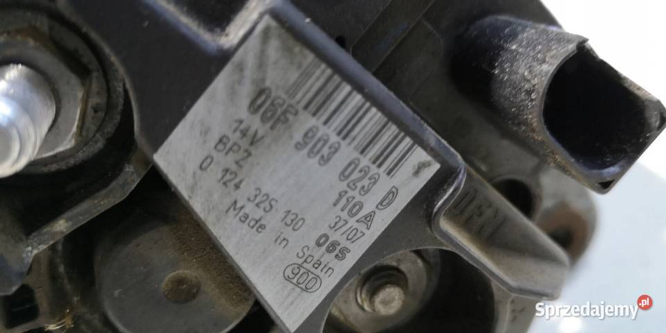 audi a4 b8 27 tdi a5 alternator 150a Karoseria Kraków