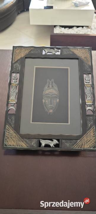 Sztuka Afrykańska zamknięta w obrazie 3D Obrazki i obrazy dolnośląskie