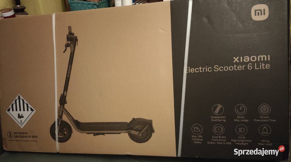 Xiaomi Electric Scooter 6 Lite Rzeszów sprzedam