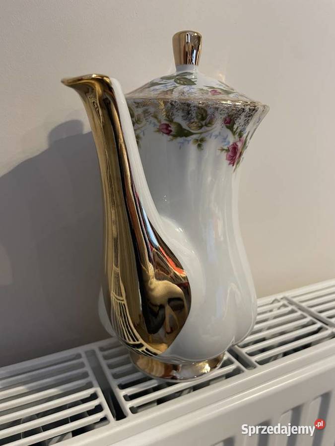Chodzież porcelanowy czajnik imbryk Iwona Porcelana i szkło pomorskie Pruszcz Gdański