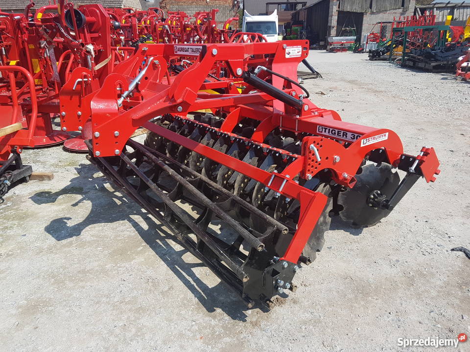 Agregat Talerzowy Tiger II Wał StrunowyRurowy nieuszkodzony Kobyla Góra