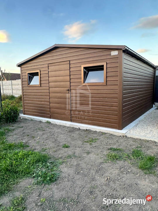 Schowek Domek Ogrodowy 5x4m Drzwi 2x okno Rynny Lubartów