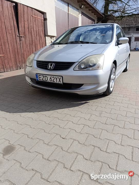 Honda Civic VII 2003 14 Rok produkcji 2003 łódzkie Szadek
